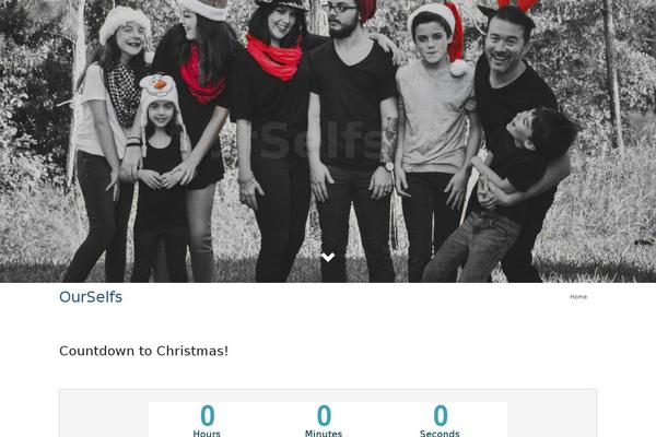 Site using WordPress Countdown plugin