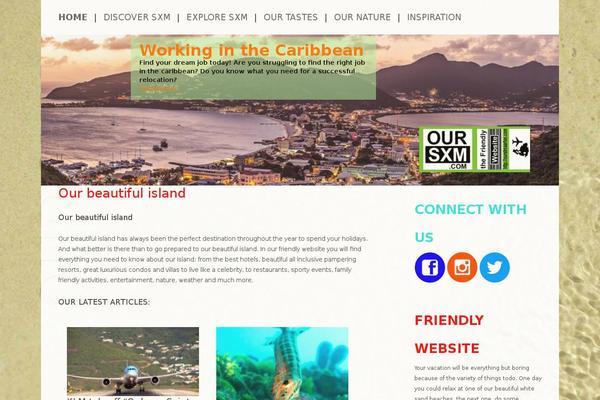 Twenty Twelve theme site design template sample