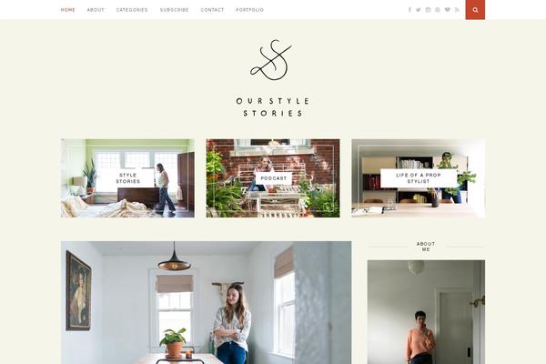 Florence theme site design template sample