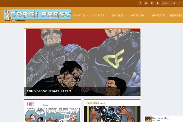 Site using WP Post Navigation plugin