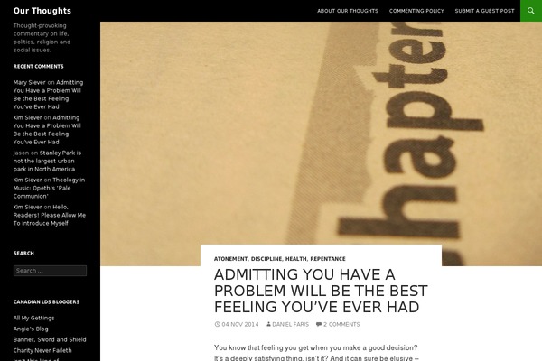 ourthoughts.ca site used Publication-wpcom