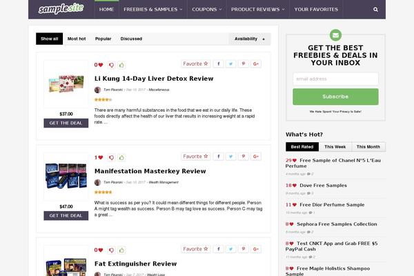 Site using Woodojo plugin