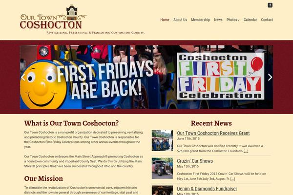 Quark theme site design template sample