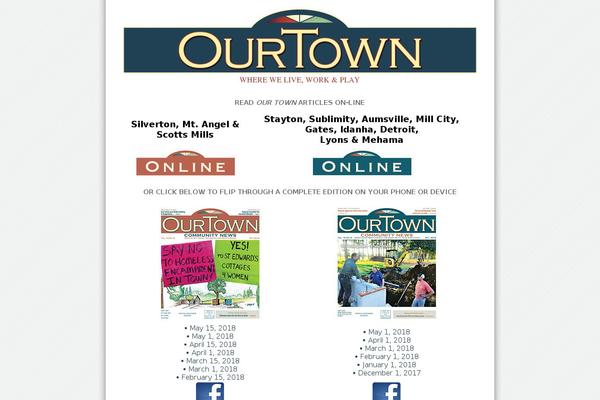 ourtownlive.com site used Ourtown-home