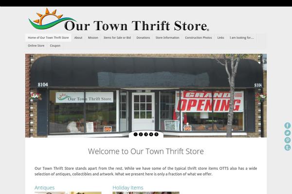 Tempera theme site design template sample