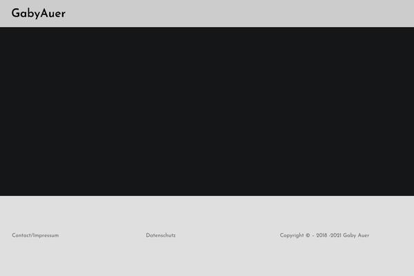 Brooklyn Child theme site design template sample