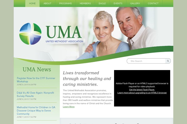 Site using Jazz Popups plugin