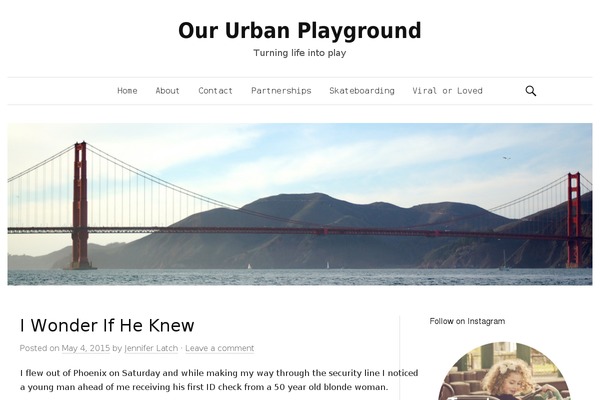 Site using Simple Instagram plugin