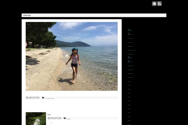 Simplicity theme site design template sample