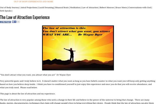 BUCKET theme site design template sample