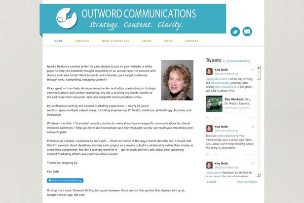 Thesis 1.8.5 theme site design template sample