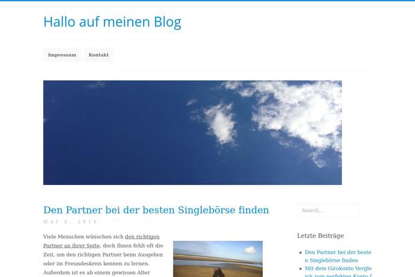 elegantWhite theme site design template sample