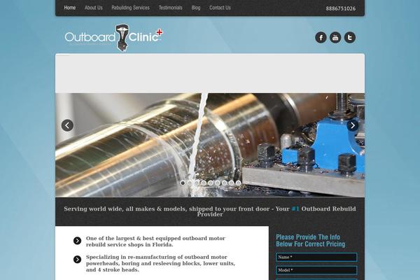 Arctica theme site design template sample