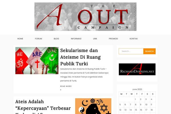 outcampaign.org site used Gist