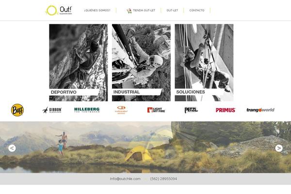 outchile.com site used Out-home