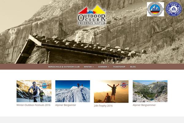 WP Simple theme site design template sample