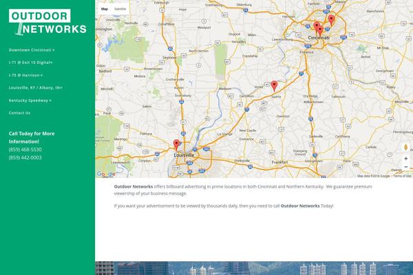Site using CC Child Pages plugin