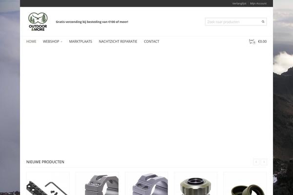 Adrenalin theme site design template sample