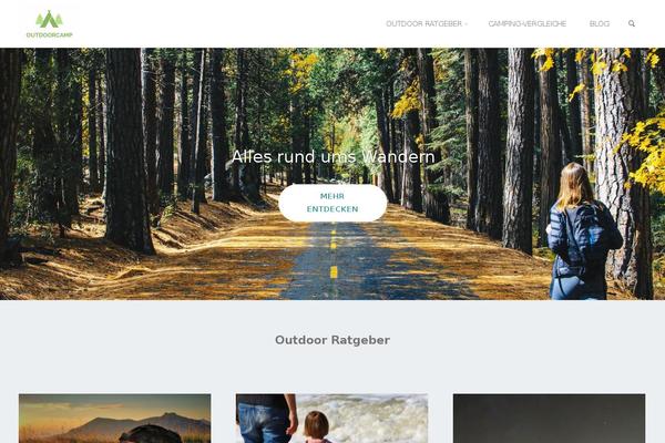 Oc theme site design template sample