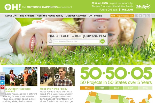 outdoorhappinessmovement.com site used Oh