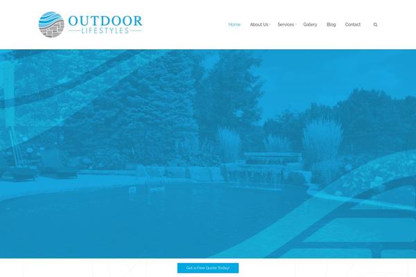 Elise theme site design template sample
