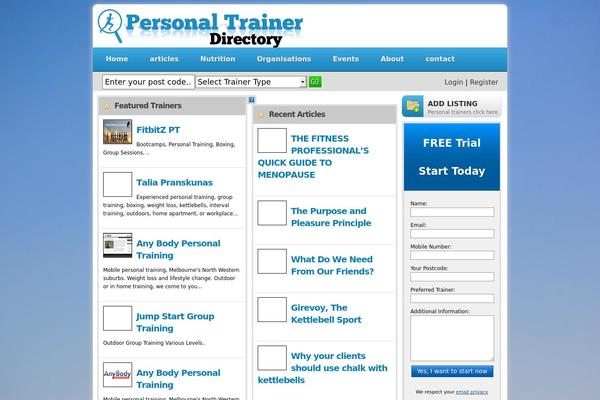 Directorypress theme site design template sample