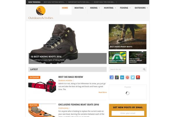 Point theme site design template sample