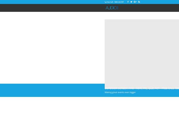 Divi theme site design template sample