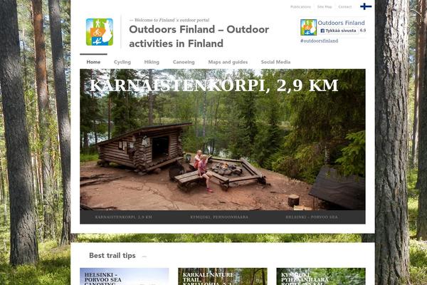 outdoorsfinland.com site used Basicteema