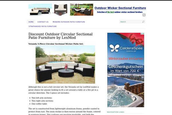 Platform theme site design template sample