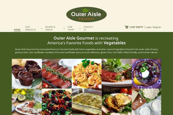 Parallax Pro theme site design template sample