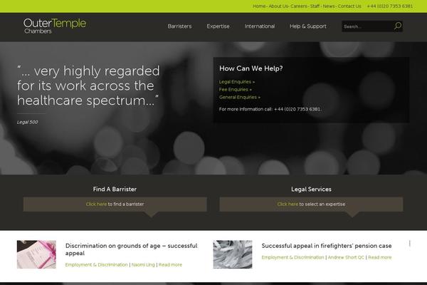 Site using Wp-law plugin