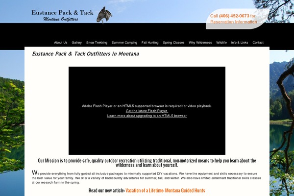 outfittermontana.com site used Traveller
