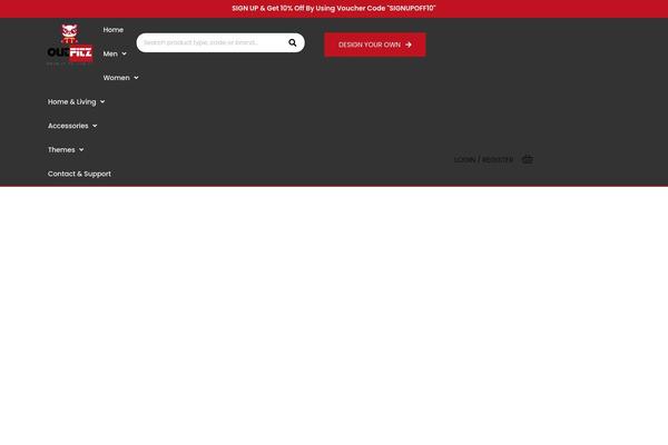 Site using Tshirtecommerce plugin