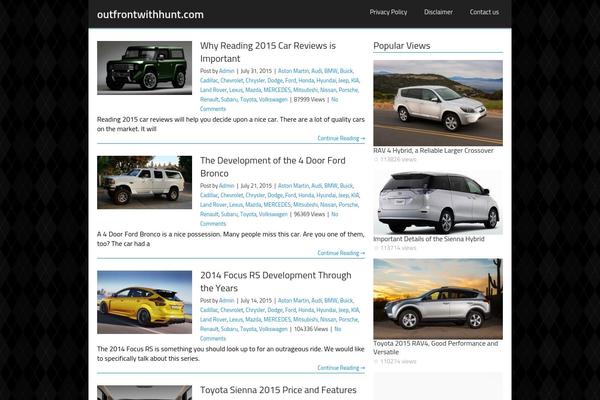 Nichesmart theme site design template sample