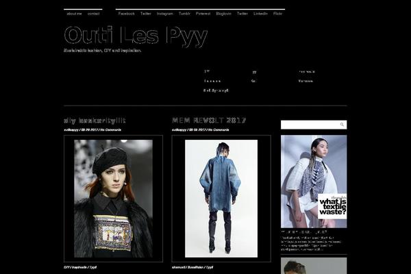 Site using Jamie Social Icons plugin