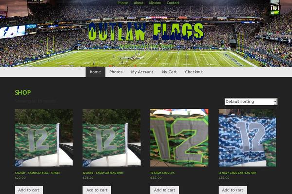 Gumbo theme site design template sample