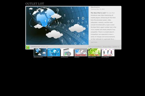 WP-Creativix theme site design template sample