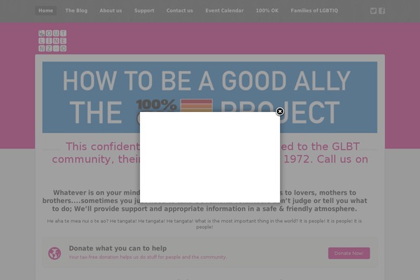 Advocate theme site design template sample