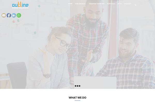 Kiamo theme site design template sample