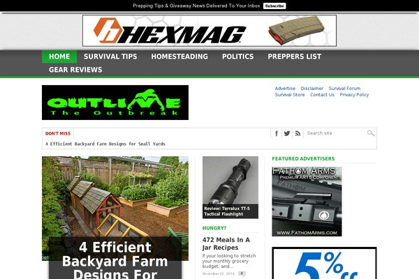 Max Mag theme site design template sample