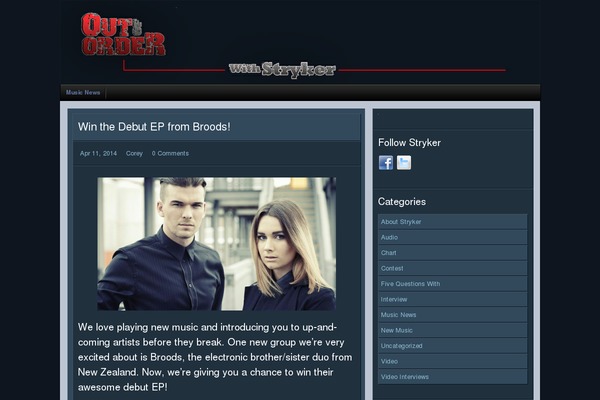 Chip Zero theme site design template sample