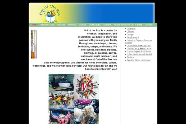 Smallbiz theme site design template sample