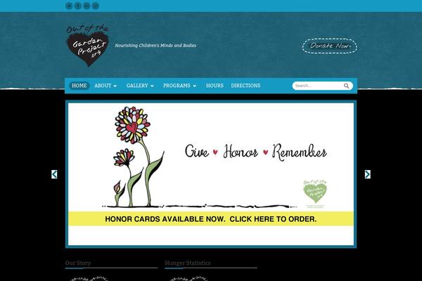 Relief theme site design template sample
