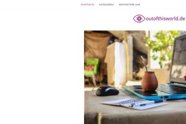 Faith Blog theme site design template sample