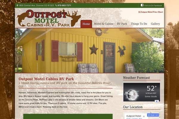 outpost-motel.com site used Outpost-motel