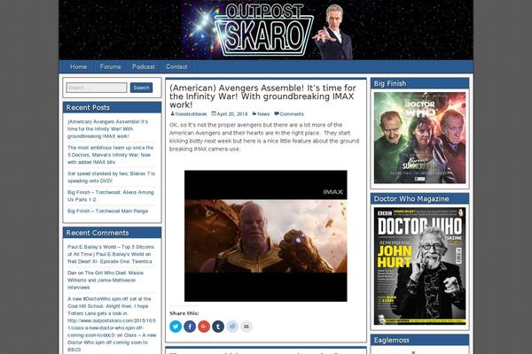 Frontier theme site design template sample
