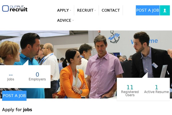 Jobera theme site design template sample