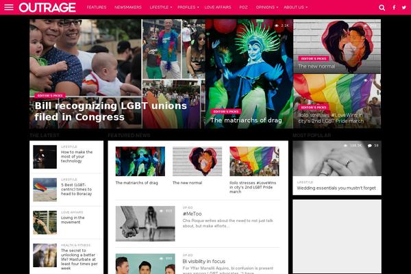 Site using Theia-sticky-sidebar plugin
