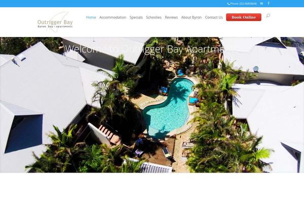 Divi theme site design template sample